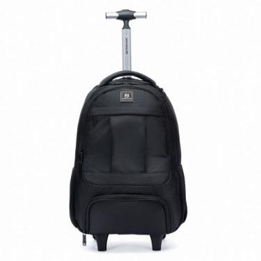 Imagem de Mochila Masculina Rodinha Grande Escolar Universitária - Ferrazi