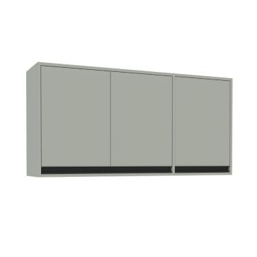Imagem de Armário Aéreo 3 Portas 120cm Koya Politorno Móveis - Verde