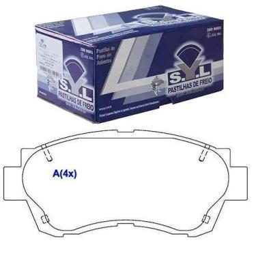 Imagem de Pastilha De Freio Dianteira - Sistema Sumitomo - CAMRY 92 a 01 - SYL13