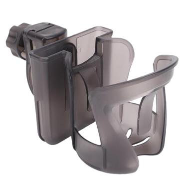 Imagem de Fockety Portador da Xícara de Carrinho, 360 ° Rotation Design Bike Cup Titular Com Porta -voz, Porta -copos para Carrinhos de bebê, Porta de Telefone para Carrinho, Bicicleta, Cadeira de (Marrom