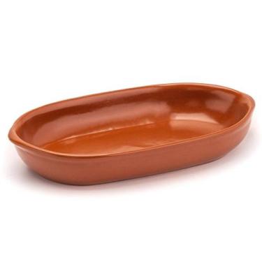 Imagem de Travessa Refratária Oval 29x16 cm Bella Refratários - BELLA REFRATARIO