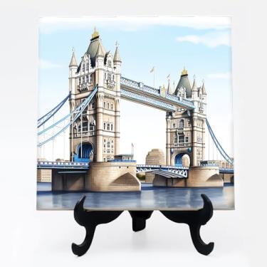 Imagem de Quadro azulejo Ponte de Londres Rio Tamisa London 25