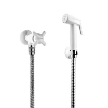 Imagem de Ducha Higiênica 120cm Branco Cromo 1984 F34 Lorenzetti