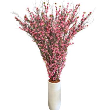 Imagem de Árvore De Cerejeira Pessegueiro Rosa 1.50mt Flores Real - La Caza Stor
