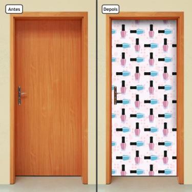 Imagem de Adesivo Decorativo de Porta - Esmaltes - 808cnpt - Allodi