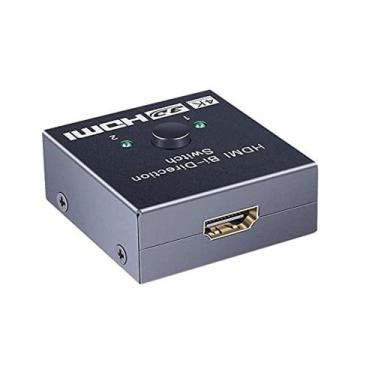 Imagem de Comutador Hdmi, Caixa Seletora De Interruptor Ab Bidirecional De 2 Em 