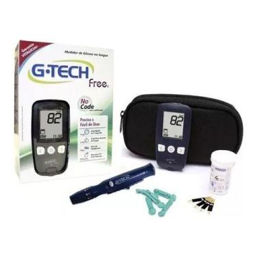 Imagem de Kit Medidor De Glicose Glicemia Free Gtech - G-Tech