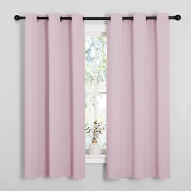 Imagem de Cortinas Blackout Draperies NICETOWN para meninas Room Lavender