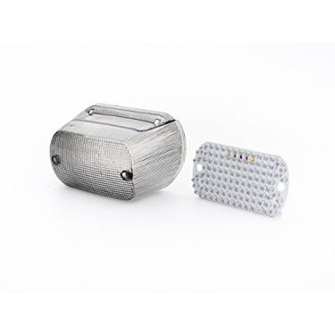 Imagem de Lanterna traseira de LED para motocicleta com lentes fumadas, luz traseira de freio com indicadores de luz de seta integrados para Suzuki 1998-2005 Boulevard C50/C90