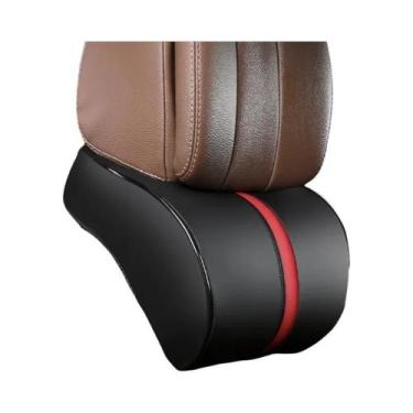 Imagem de Almofada Ergonômica De Espuma De Memória Para Apoio De Cabeça De Carro