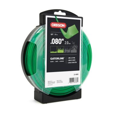 Imagem de Oregon Linha quadrada de aparador de ervas daninhas/fio Gatorline, 20 cm por 328 pés