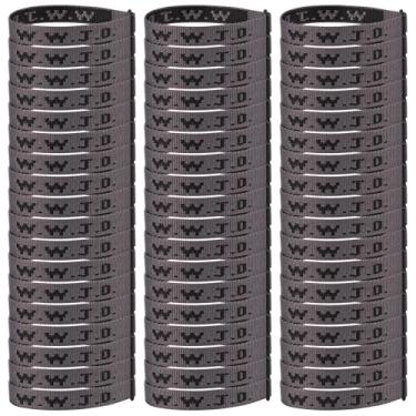 Imagem de Meajjew 54 peças WWJD pulseira cristã pacote para mulheres homens, presentes cristãos pulseiras WWJD ajustáveis a granel - What Would Jesus Do Wristbands, Fibra de poliéster, Sem Pedra Preciosa