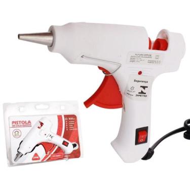 Imagem de Pistola De Cola Quente Bivolt 20W Com Botão Liga/Desliga - Tesla Store
