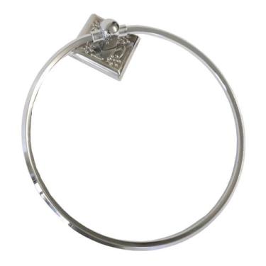Imagem de Porta Toalha De Rosto Banheiro Argola Redonda Inox Pendurar - Moldenox