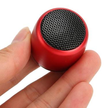 Imagem de Mini alto-falante Sanpyl Super Mini Egg Size com BT 5.0 vermelho