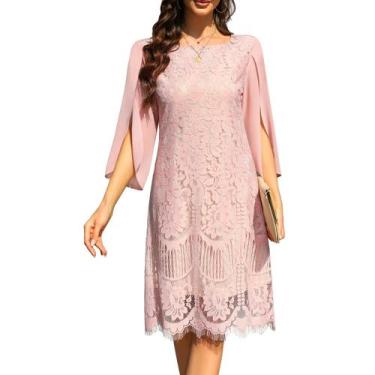 Imagem de Vestido COOAN, coquetel para convidados de casamento e lantejoulas for