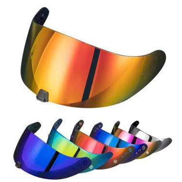 Imagem de Capacete Viseira psler para capacete R420 Face Shield Deep Red