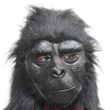 Imagem de Halloween Funny Bald Big Head Set Horror Ghost Funny Props Máscara de 