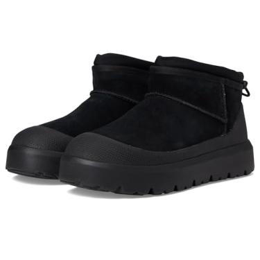 Imagem de UGG Bota masculina Cl Ultra Mini Weather híbrida moderna, Preto/preto, 44