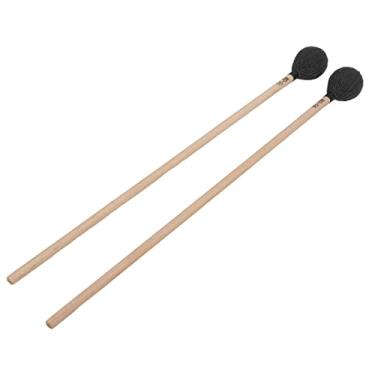 Imagem de Marimba Marimba, Marretas de Percussão, Cabeça Enrolada Em Algodão, para Tocar Instrumentos Musicais, Superfície Lisa, Resistente à Abrasão, para Iniciantes, Profissionais, 1 Par