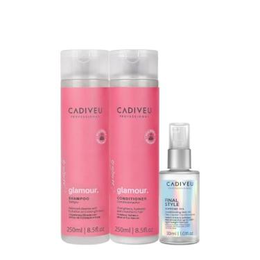 Imagem de Kit Cadiveu Professional Glamour Duo e Final Style Oil (3 produtos)