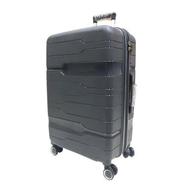 Imagem de Mala Grande 32Kg Polipropileno Inquebrável Grafite Giratória