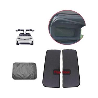 Imagem de Teto De Vidro Tesla Model X Com Tela De Sombreamento Para Teto Solar D