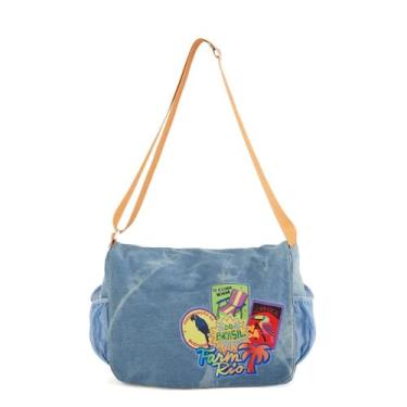 Imagem de Bolsa Farm Transversal Brisa Patch Rio Azul