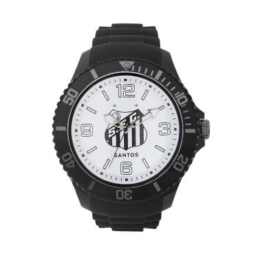 Imagem de Relógio Santos FC Masculino Ref: San-006-1 Futebol Peixe