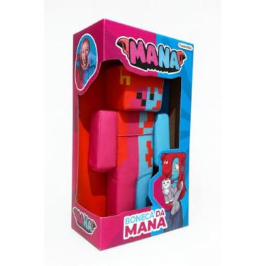 Imagem de Boneco de Pelúcia Cosmokids MANA GAMER (TURMA DO ATHOS) 32cm, Macio e Confortável, Toque Aveludado, Antialérgico, Estimula Imaginação e Criatividade, Ideal para Presentear Crianças
