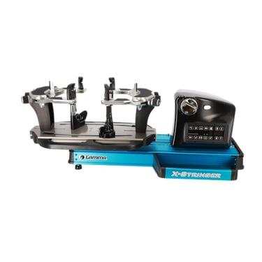 Imagem de GAMMA Máquinas de amarrar esportivas, máquinas de amarrar tênis série X, X-ELS, X-ST, X-6, X-6 FC, mesa redonda de 360 graus, tênis, raquete, badminton, squash, ferramentas de encordoamento incluídas