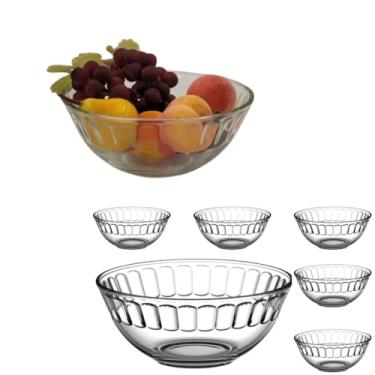 Imagem de Conjunto de Bowls em Vidro Transparente Carmine, 6 Unidades