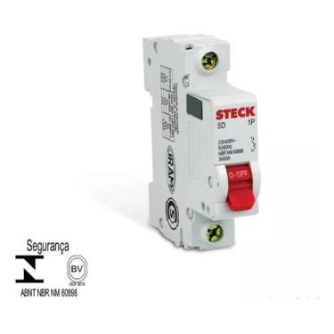 Imagem de Disjuntor steck din unip. 25a sd61 c