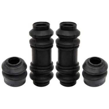Imagem de ACDelco Kit de buchas de borracha profissional 18K1379 de freio a disco dianteiro com botas e vedações