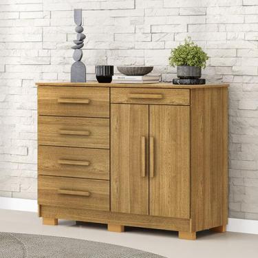 Imagem de Cômoda Quarto 122cm com 2 Portas Sapateira Vitória V01 - D'Rossi - D R