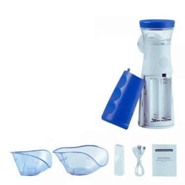 Imagem de Nebulizador Inalador Portátil Ultrassônico Usb Bivolt Pilha - Importad