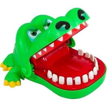 Imagem de Brinquedo Jacaré Dentista Morde Dedo Infantil Divertido – Crocodilo de Morder Dente – Jogo Educativo Interativo para Crianças – Brinquedo de Mesa Familiar – Presente Infantil