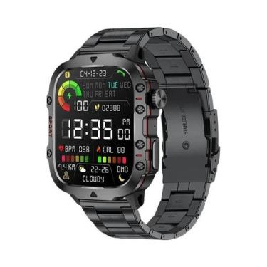 Imagem de Relógio Inteligente Militar Masculino Resistente LIGE 2025 Com Chamada