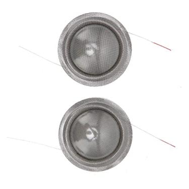 Imagem de RiToEasysports Tweeter Dome Transparent Film Acessório para o Reparo do Alto -falante Fai -da da Em Acessório de Alumínio Transparente para Atualização, 2 Bobina Vocal