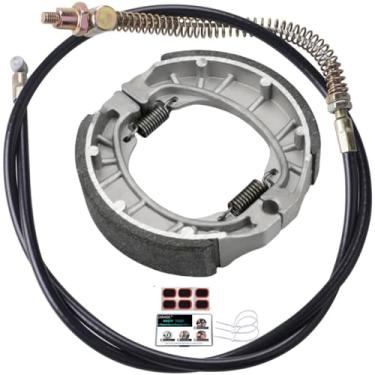 Imagem de DIRADE Cabo De Freio A Tambor Traseiro 67" Para Baja Heat Warrior Hensim Massimo Mb165 Mb200 Coleman Trail Ct200U Ct200U-Ex Bt200X Yerf-Dog Mini Bike Motorsports Atv Scooter Dirt (67")