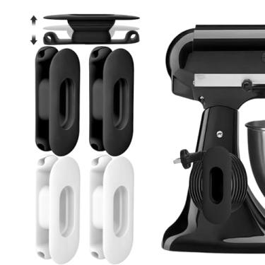 Imagem de Cfyouend Organizador de cabos para eletrodomésticos, pacote com 4 aparelhos de cozinha ajustáveis atualizados, suporte para cabo, batedeira, cafeteira, panela de pressão, fritadeira a ar, Kitchenaid e