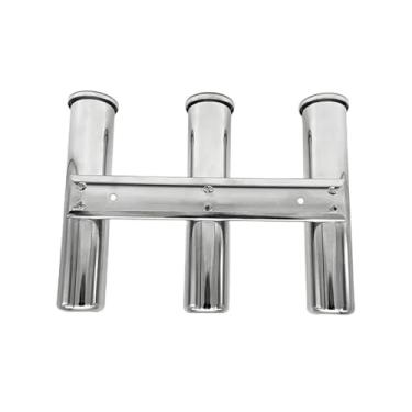 Imagem de Ship Fittings 3 Rack 4 Rack Fishing Rod Holder Boat Accessories Wall-Mounted Stainless Steel Fishing Pod Rack for Marine Boat Camper RV Marine Hardware(4Rack- 1PCS)