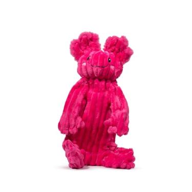 Imagem de HuggleHounds Brinquedo de cachorro X-Brace Squeaky – Brinquedos interativos para cães grandes para mantê-los ocupados, suprimentos para animais de estimação, pelúcia macia e fofa para filhotes