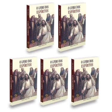 Imagem de Kit com 5 Exemplares do Livro dos Espíritos - Edição Econômica - BOA N
