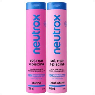 Imagem de Kit Neutrox Sol, Mar e Piscina: Shampoo e Condicionador 300ml