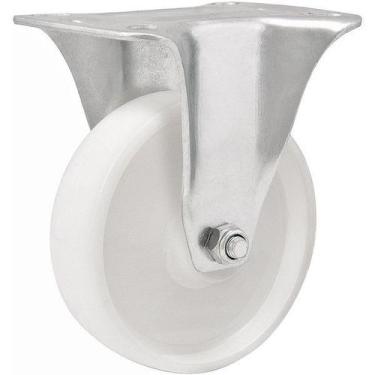 Imagem de Rodízio Fixo Industrial Leve 5 Nylon Branco Vonder