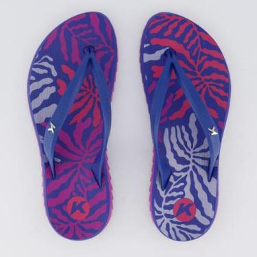 Imagem de Chinelo Kenner Ibiza Algas Feminino Roxo, 34