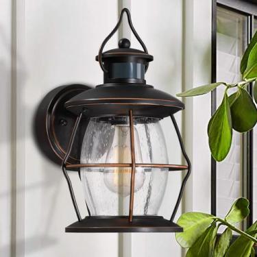 Imagem de Luz de parede externa MrSconce Motion Sensor Dusk to Dawn