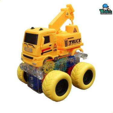 Imagem de Mini Caminhão de Brinquedo Infantil 9cm  Diversão e Movimento - Toy Ki