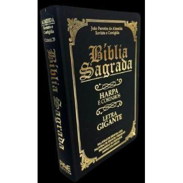 Imagem de Bíblia Sagrada Evangélica - Harpa e Corinho - Full Collor - PAE EDITOR